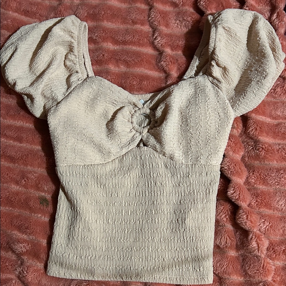 Cream top for kids.